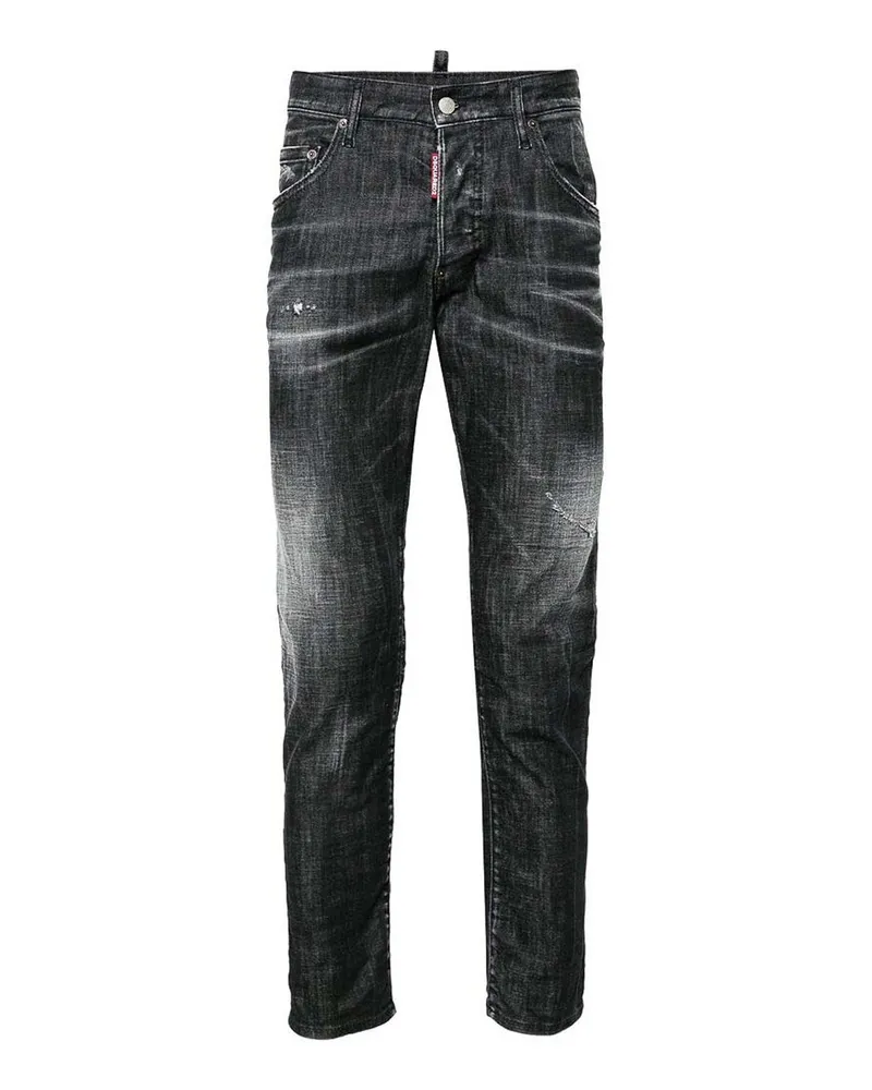 Dsquared2 Bootcut Jeans - Schwarz Schwarz