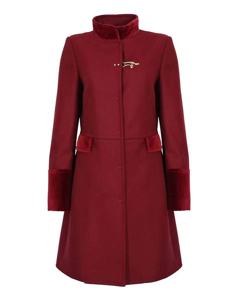 Fay Knielanger Mantel - Rot Rot