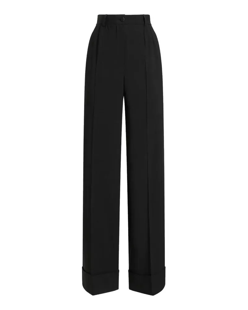 Dolce & Gabbana Casual Hose - Schwarz Schwarz