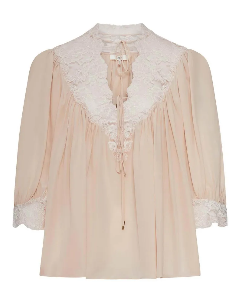 Chloé Top - Nude Nude