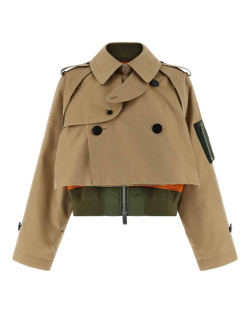 Sacai Trenchcoat - Beige Beige
