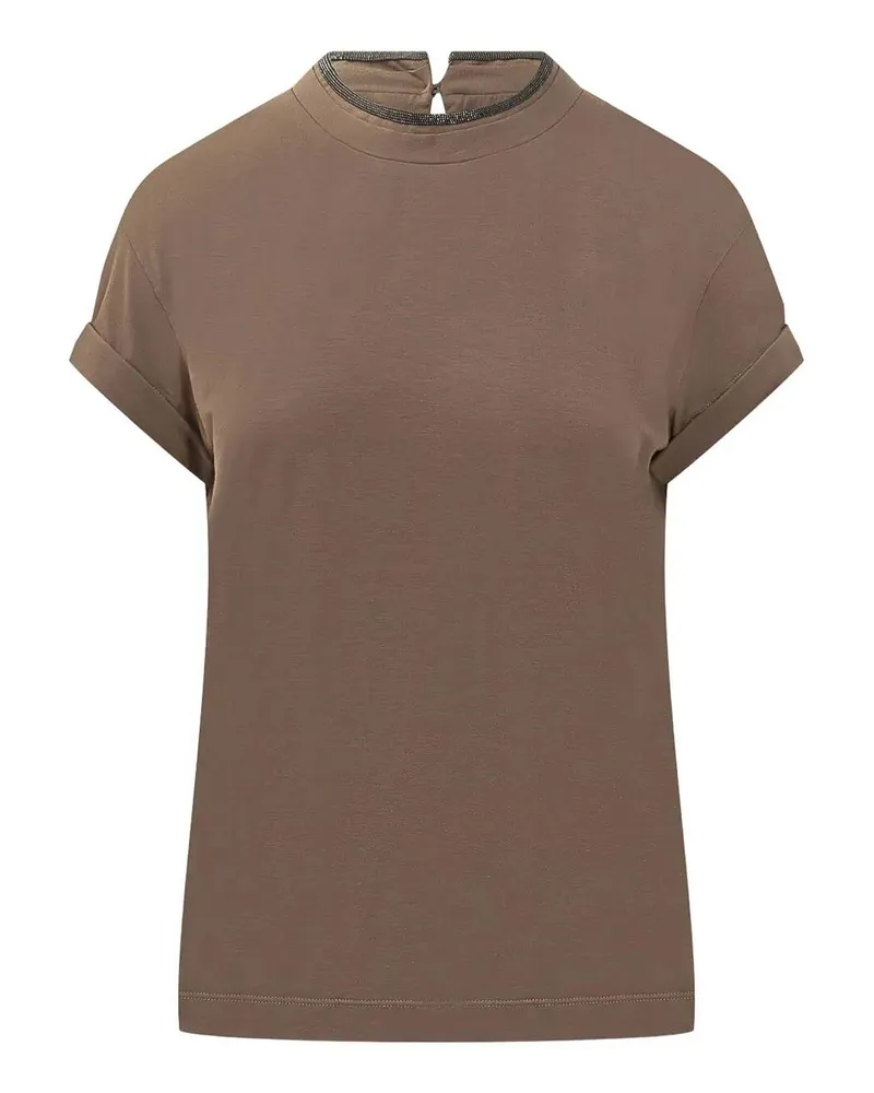 Brunello Cucinelli T-Shirt - Braun Braun