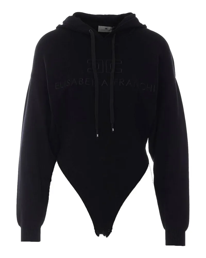 Elisabetta Franchi Top - Schwarz Schwarz