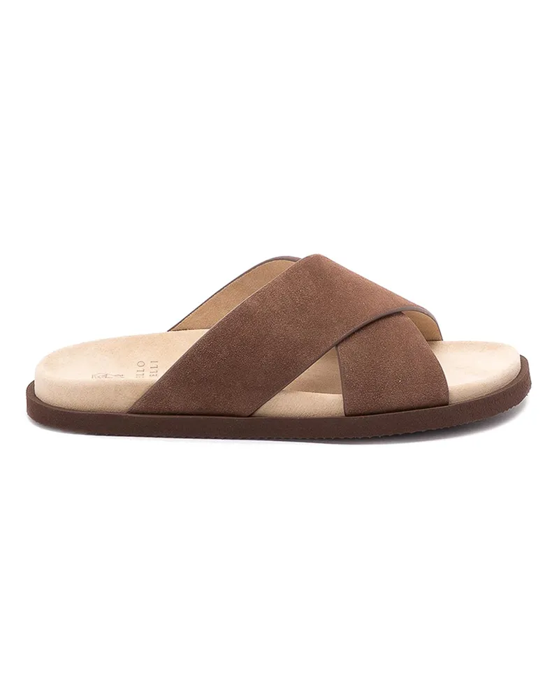 Brunello Cucinelli Sandalen - Grau Grau