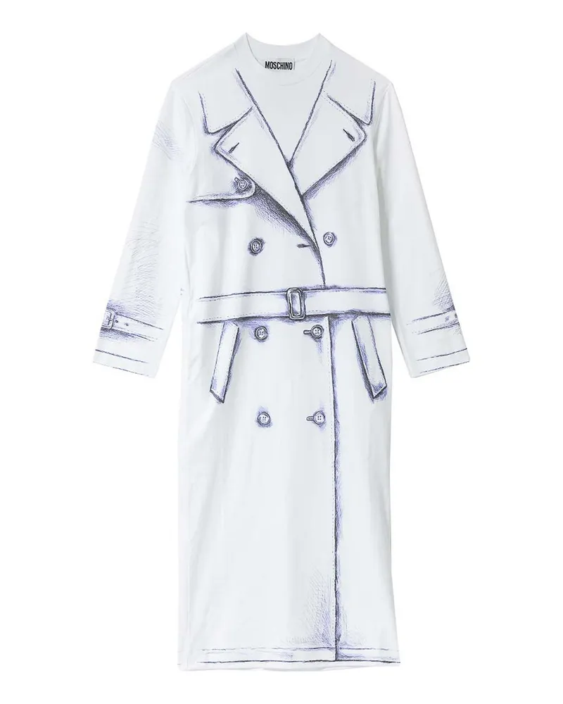 Moschino Trenchcoat - Bunt Bunt