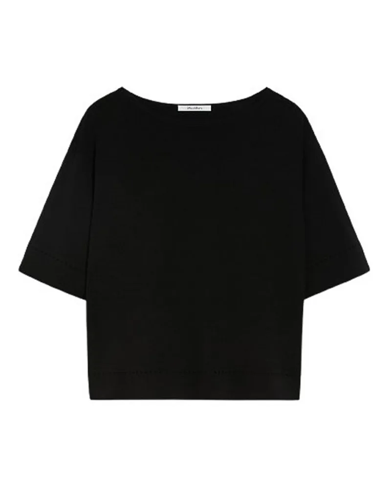 Max Mara U-Boot-Pullover - Schwarz Schwarz