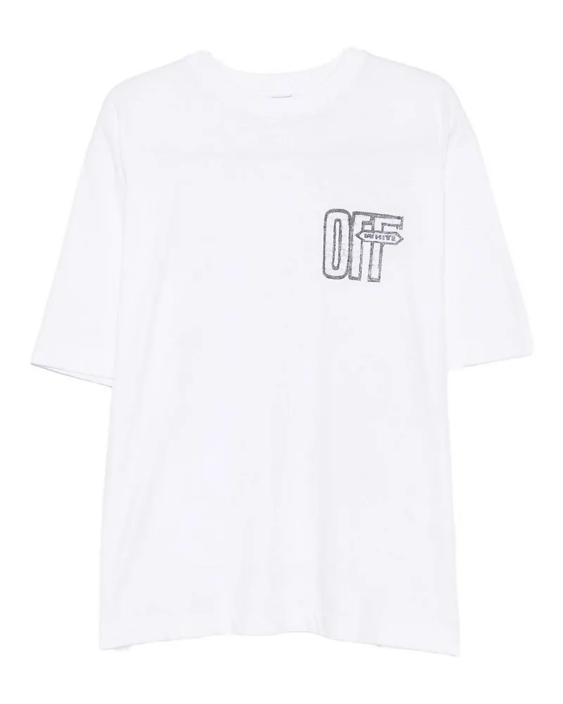 OFF-WHITE T-Shirt - Weiß Weiß