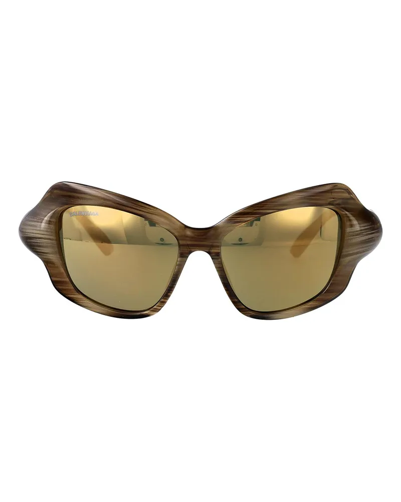 Balenciaga Sonnenbrille - Braun Braun