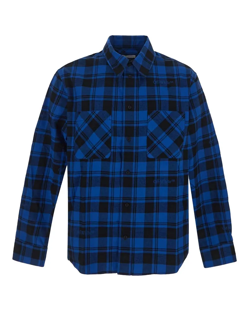 OFF-WHITE Hemd - Schwarz Blau