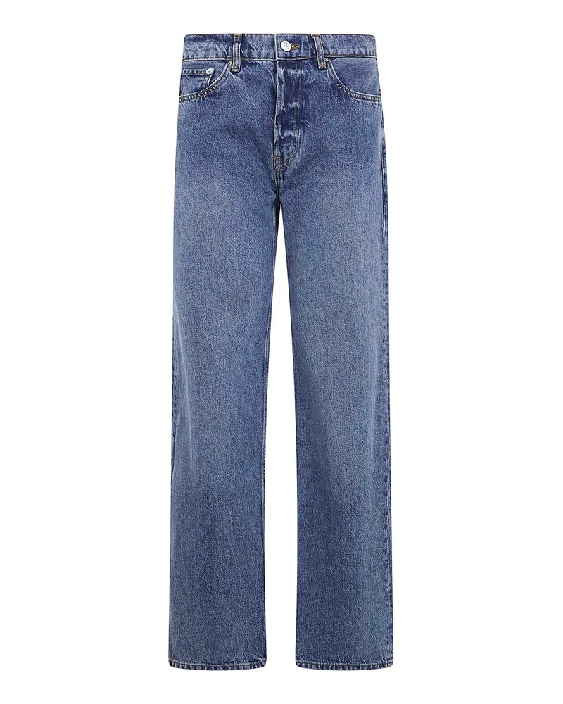 Anine Bing Straight Leg Jeans - Blau Blau