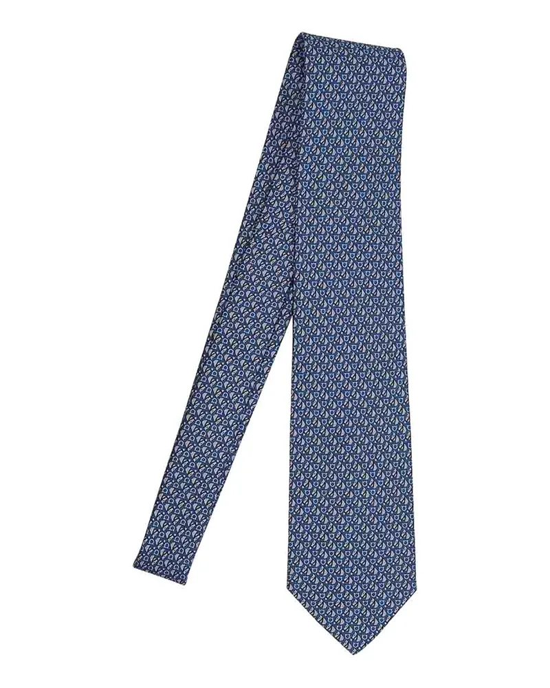 Ferragamo Krawatte - Blau Blau