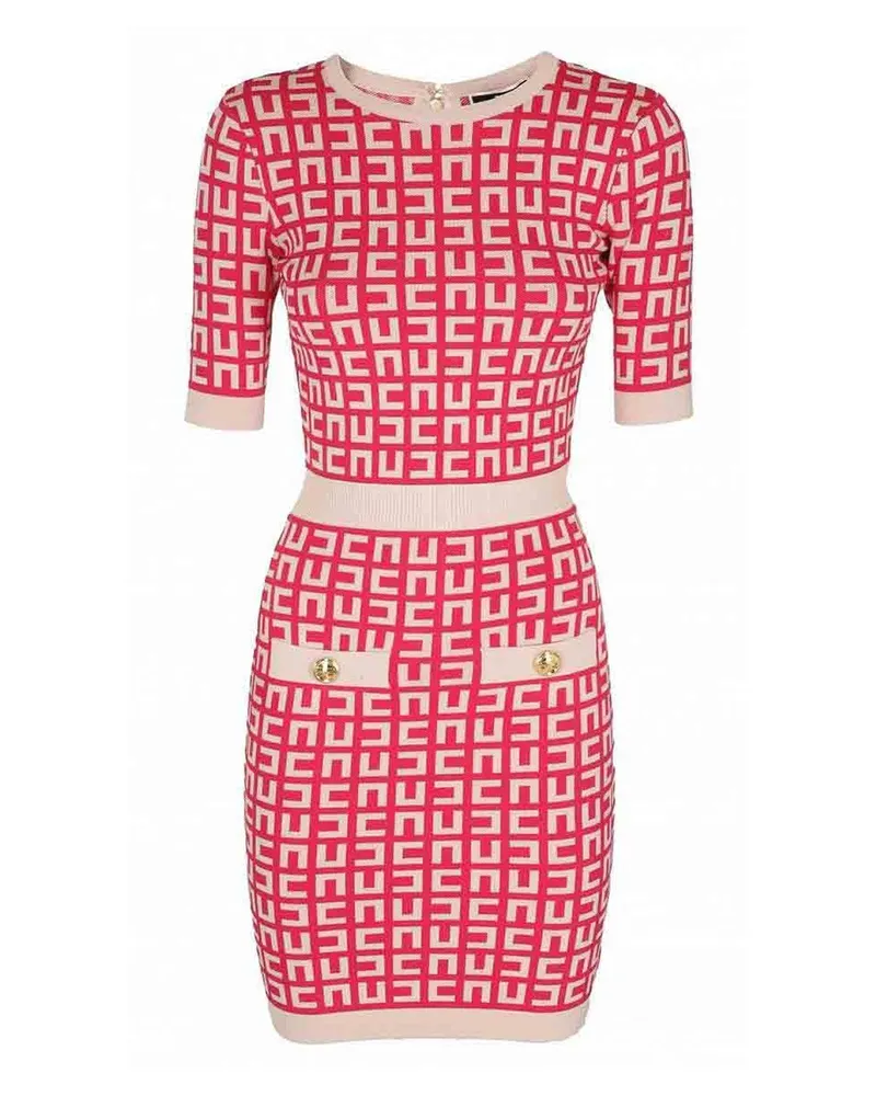 Elisabetta Franchi Knielanges Kleid - Bunt Bunt
