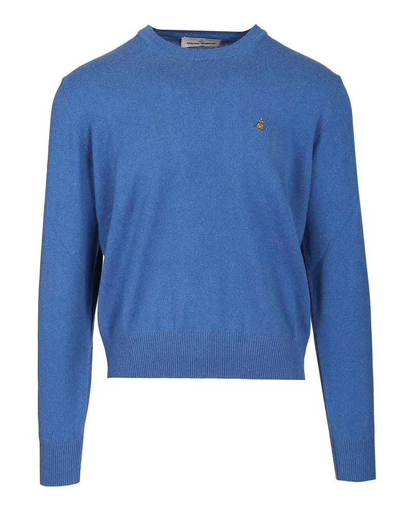 Vivienne Westwood Rundhalspullover - Blau Blau