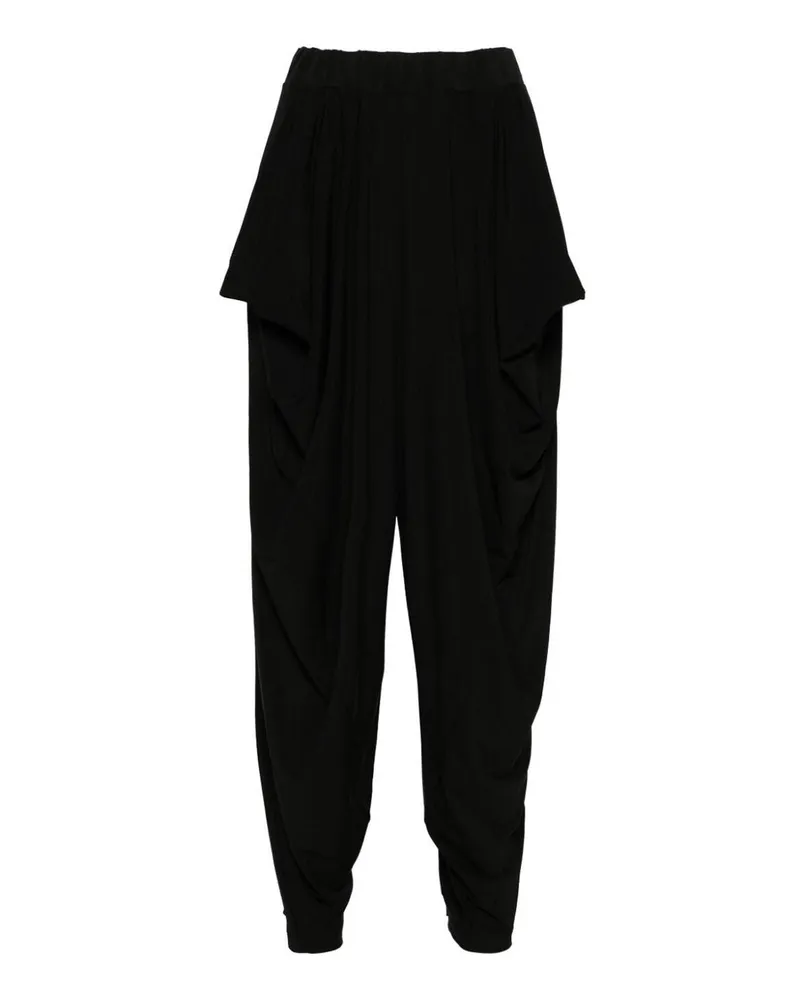 Issey Miyake Casual Hose - Schwarz Schwarz
