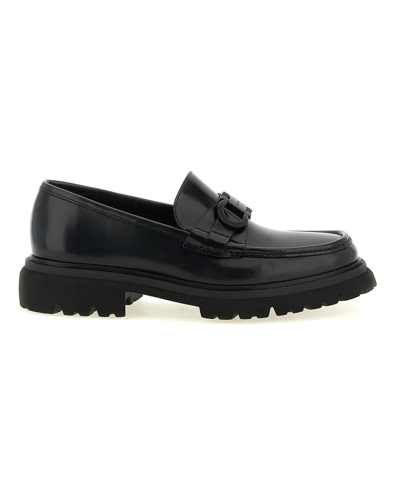Ferragamo Mokassins - Schwarz Schwarz