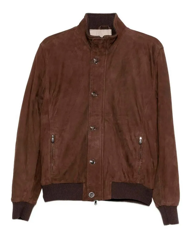 BARBA Casualjacke - Dunkelbraun Dunkelbraun