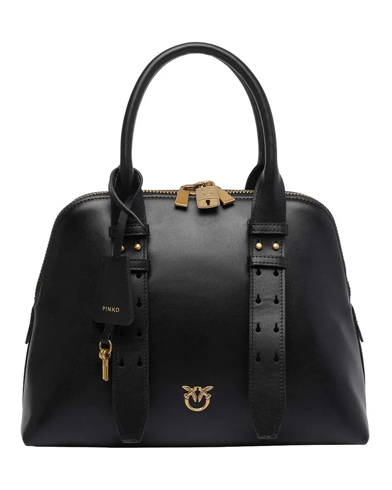 Pinko Bowling Tasche - Schwarz Schwarz