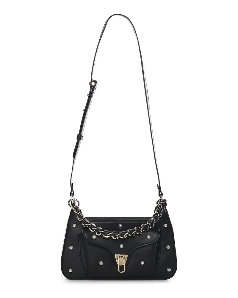 Coccinelle Schultertasche - Schwarz Schwarz