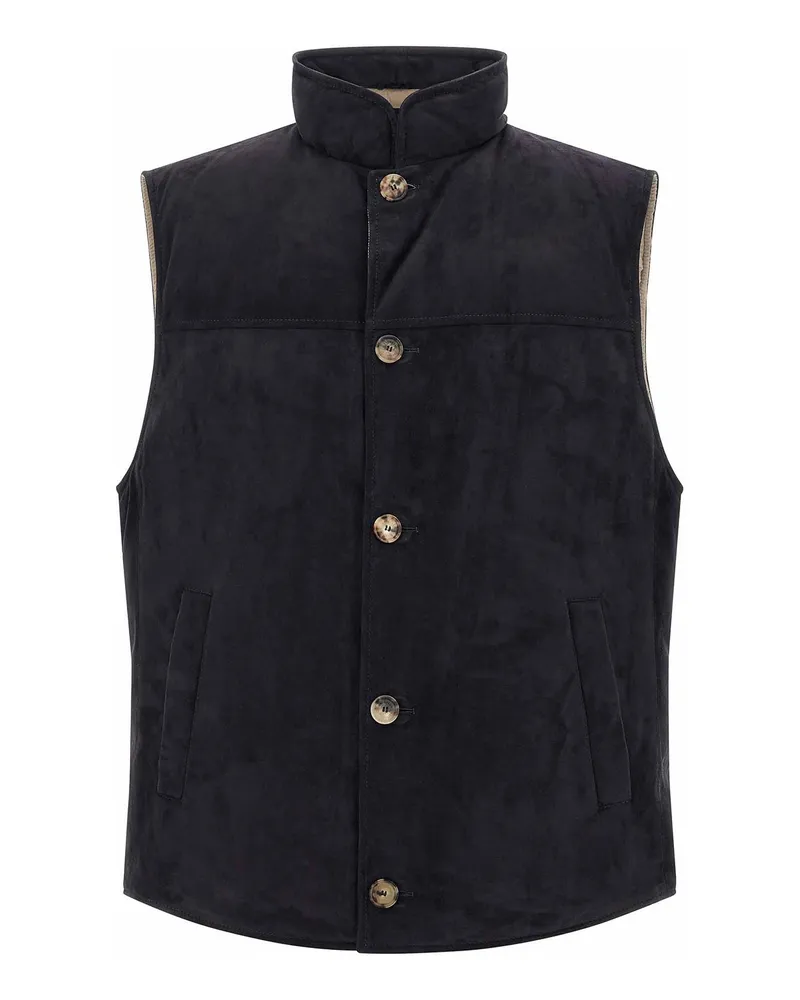 Brunello Cucinelli Weste - Blau Blau