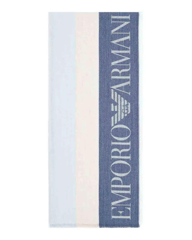 Emporio Armani Schal - Blau Blau