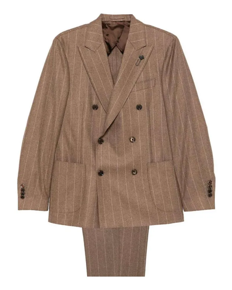 LARDINI Eleganter Anzug - Braun Braun