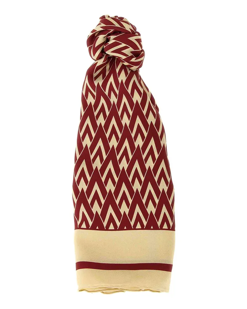 Valentino Garavani Schal - Dunkelrot Dunkelrot