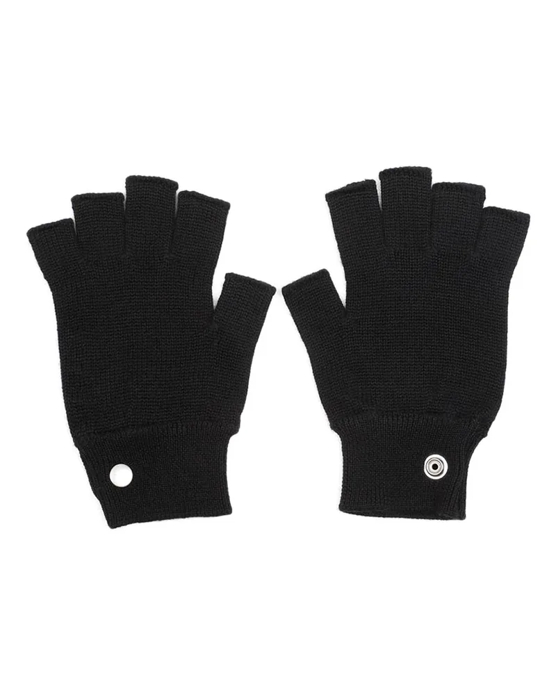 Rick Owens Handschuhe - Schwarz Schwarz