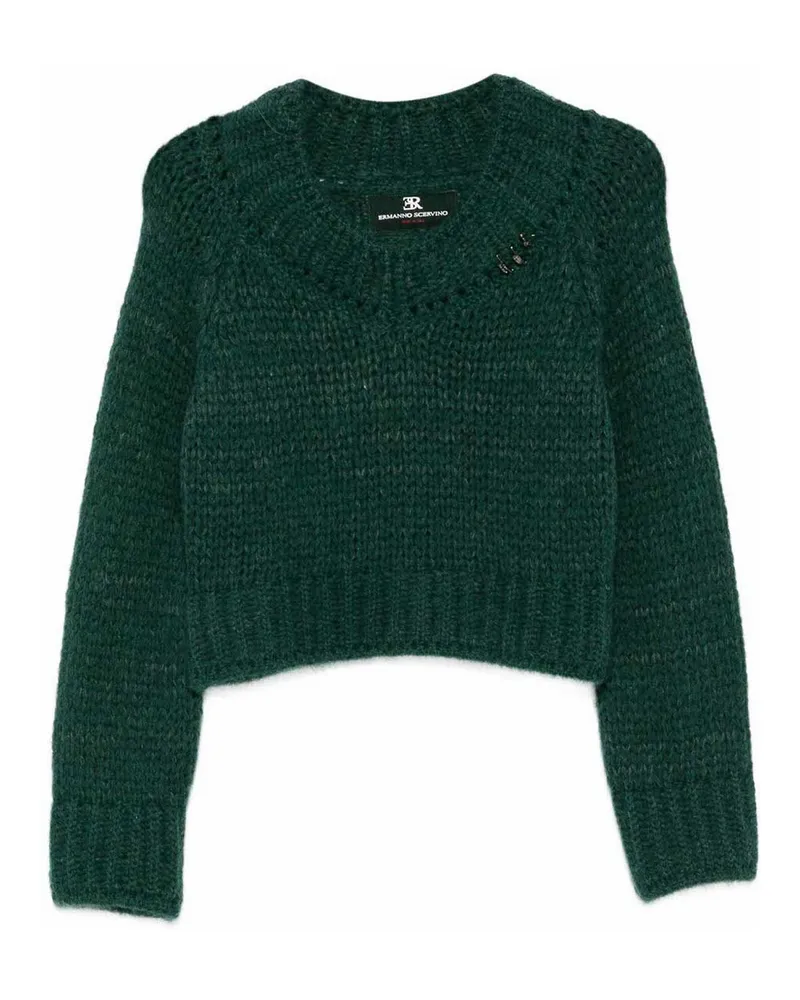 Ermanno Scervino Rundhalspullover - Grün Grün