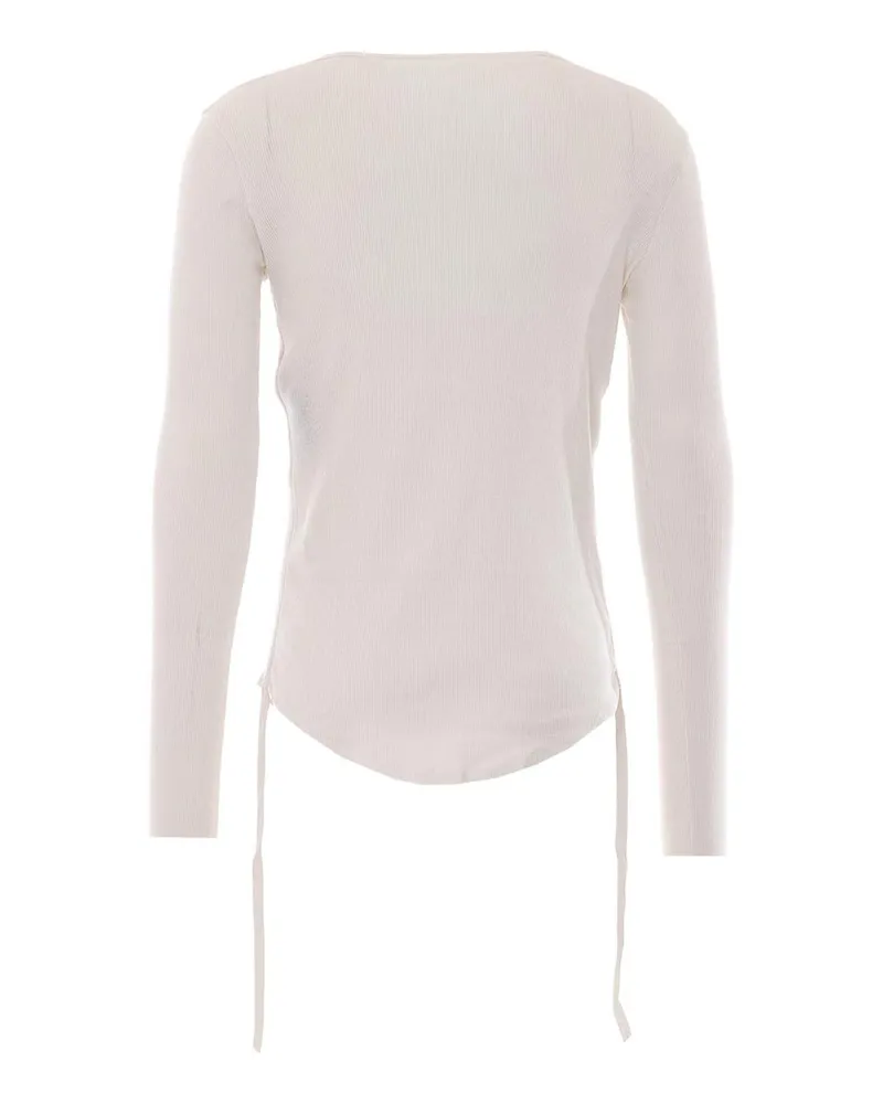 Ann Demeulemeester Top - Weiß Weiß