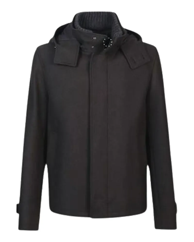 Herno Casualjacke - Schwarz Schwarz