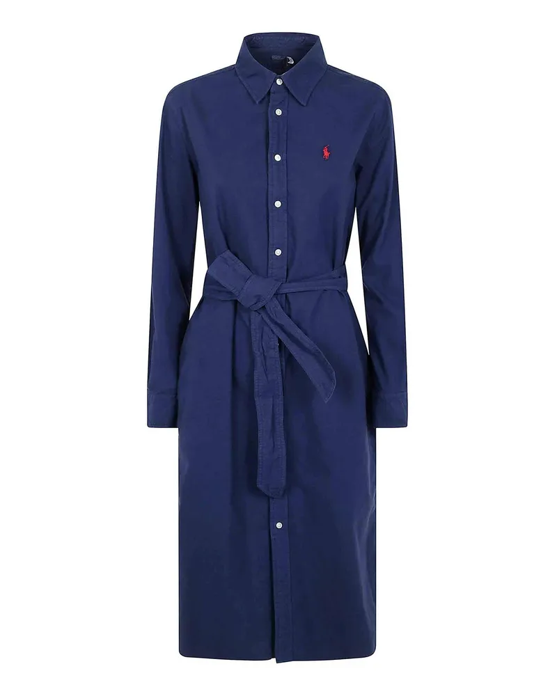 Ralph Lauren Knielanges Kleid - Blau Blau