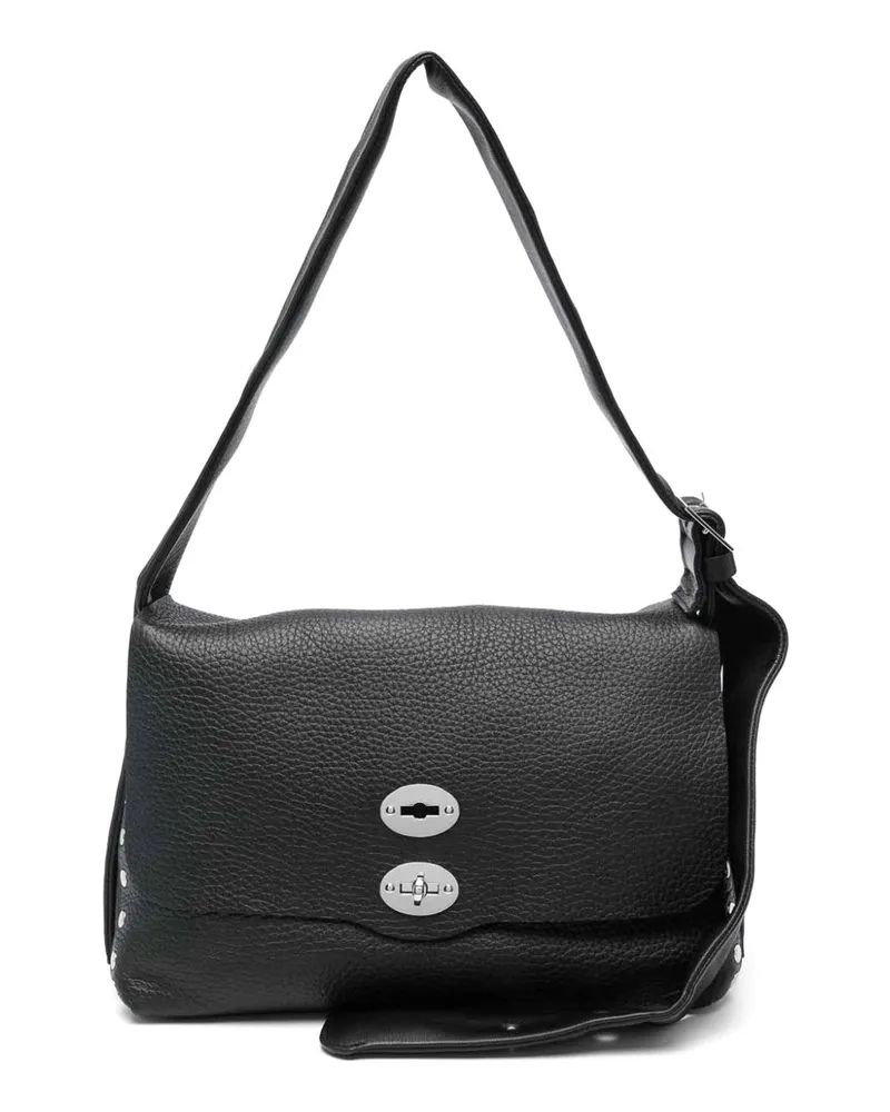 Zanellato Schultertasche - Schwarz Schwarz