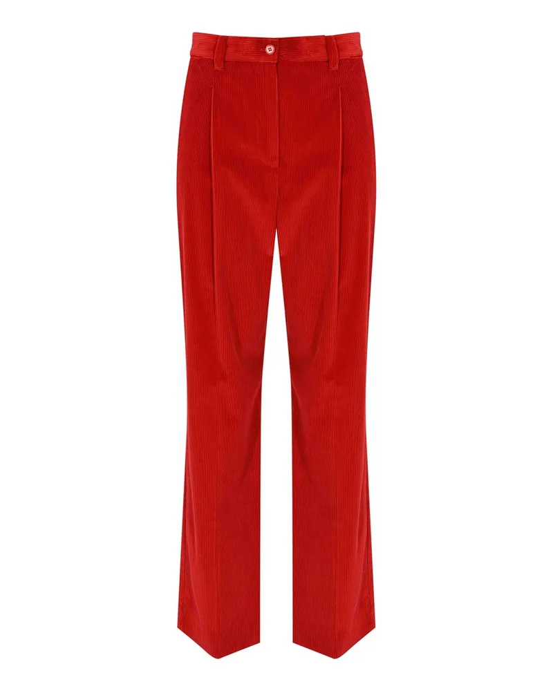 Max Mara Casual Hose - Rot Rot