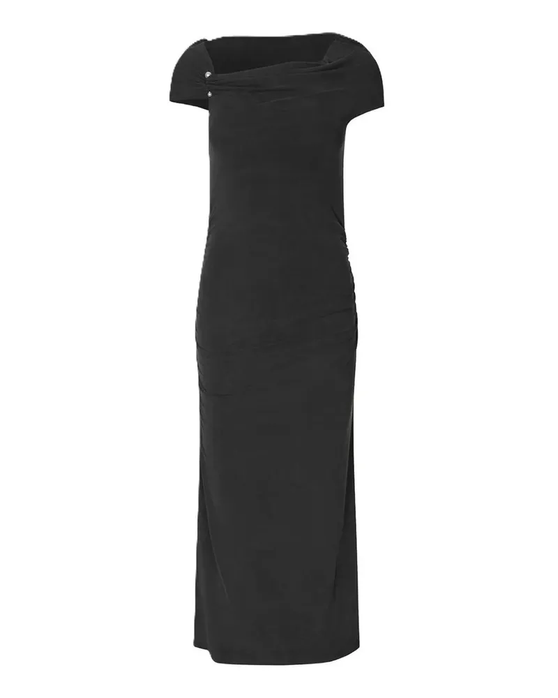 Stine Goya Knielanges Kleid - Schwarz Schwarz