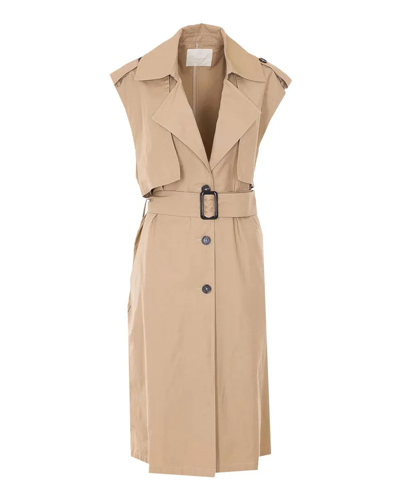 Twin-Set Knielanges Kleid - Beige Beige