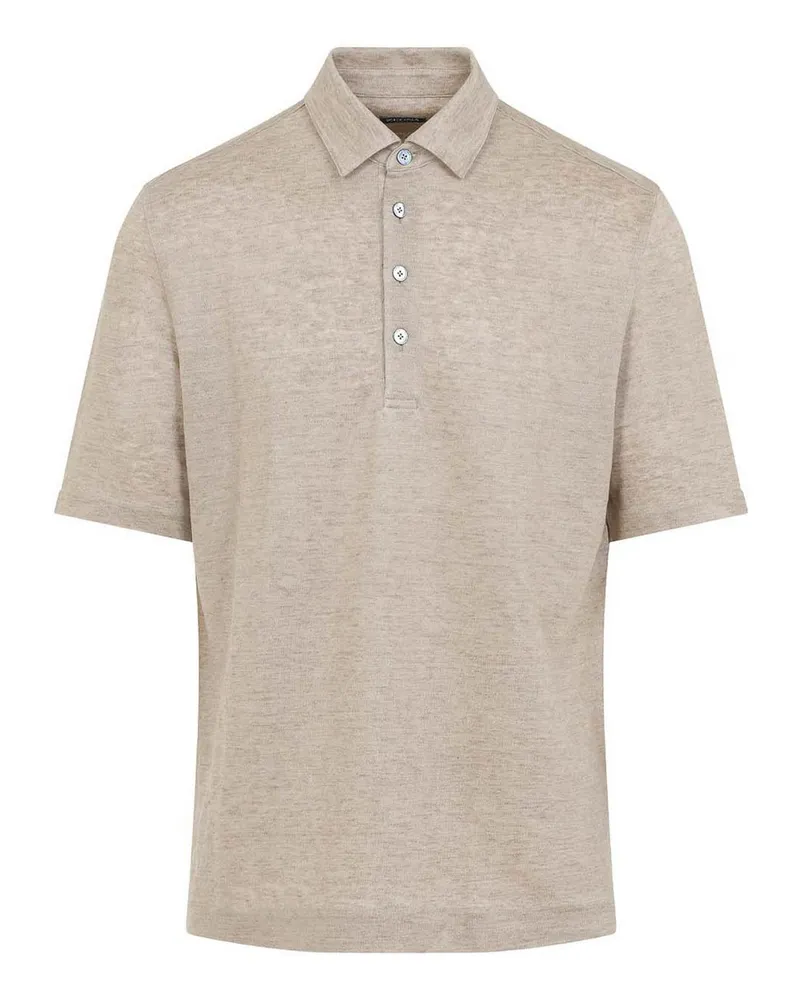 Ermenegildo Zegna Poloshirt - Beige Beige