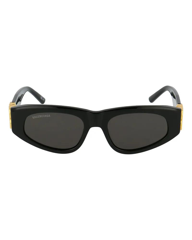 Balenciaga Sonnenbrille - Schwarz Schwarz