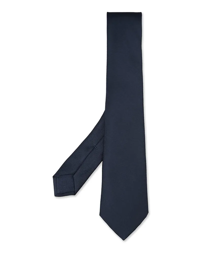 Kiton Krawatte - Blau Blau