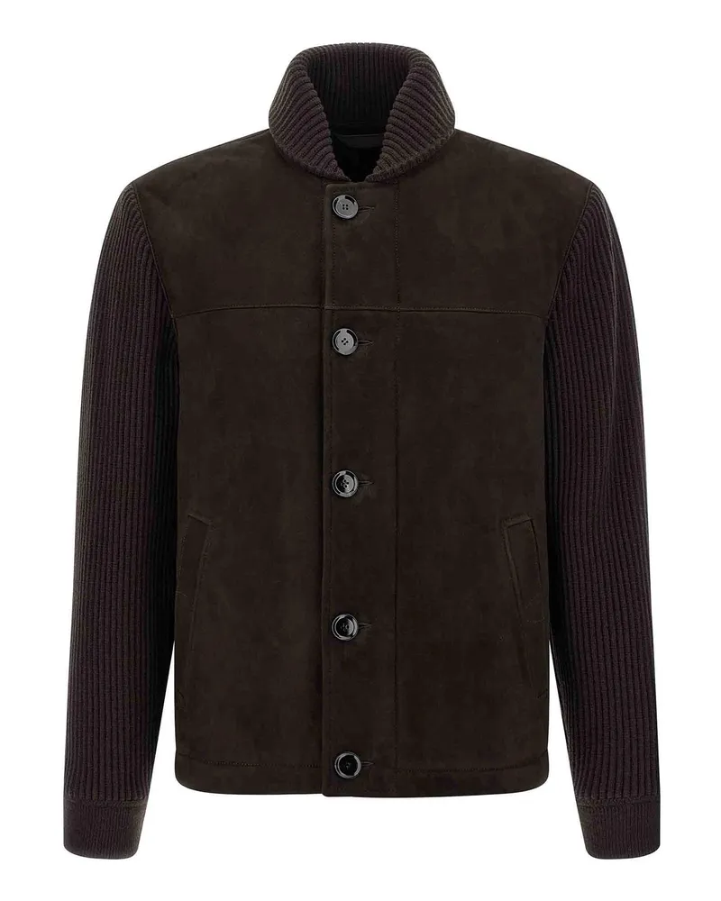 Brioni Casualjacke - Braun Braun