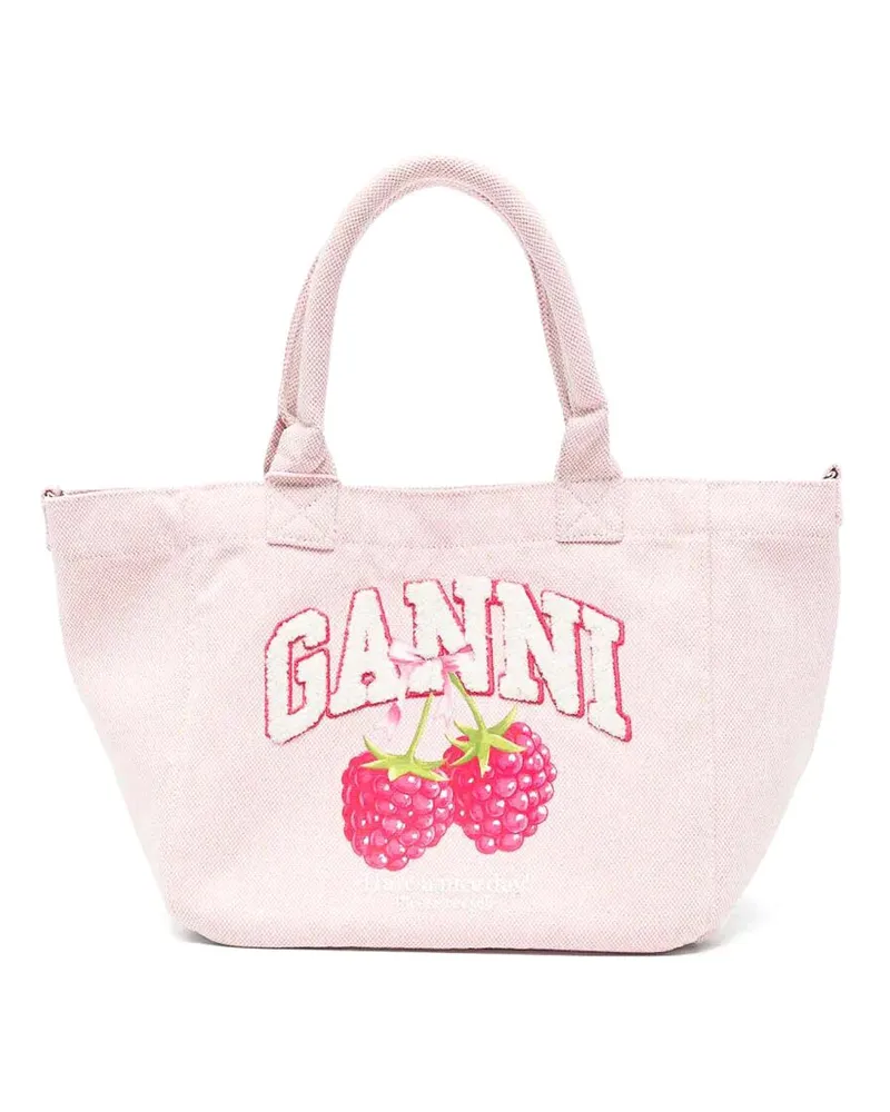 Ganni Shopper - Schwarz Schwarz