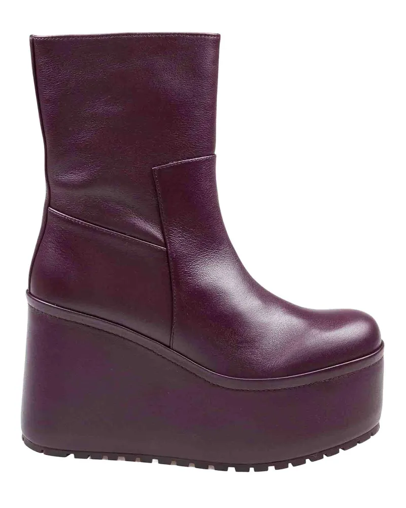 Paloma Barceló Stiefeletten - Bordeaux Bordeaux