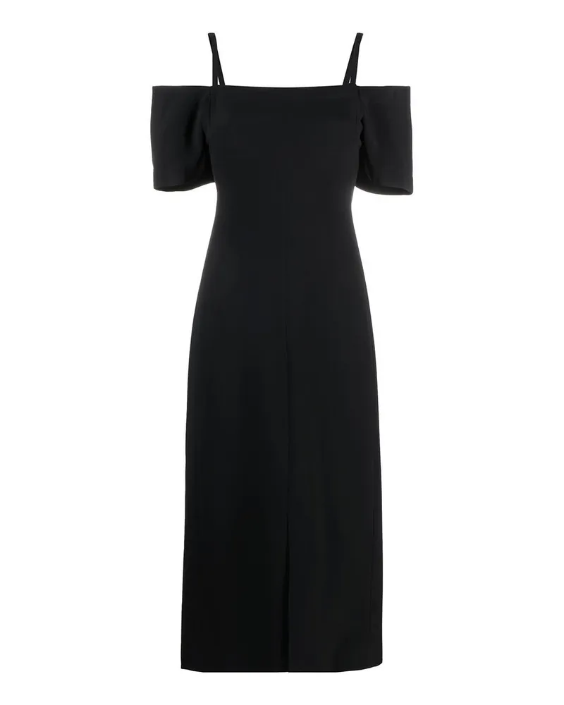 Victoria Beckham Knielanges Kleid - Schwarz Schwarz