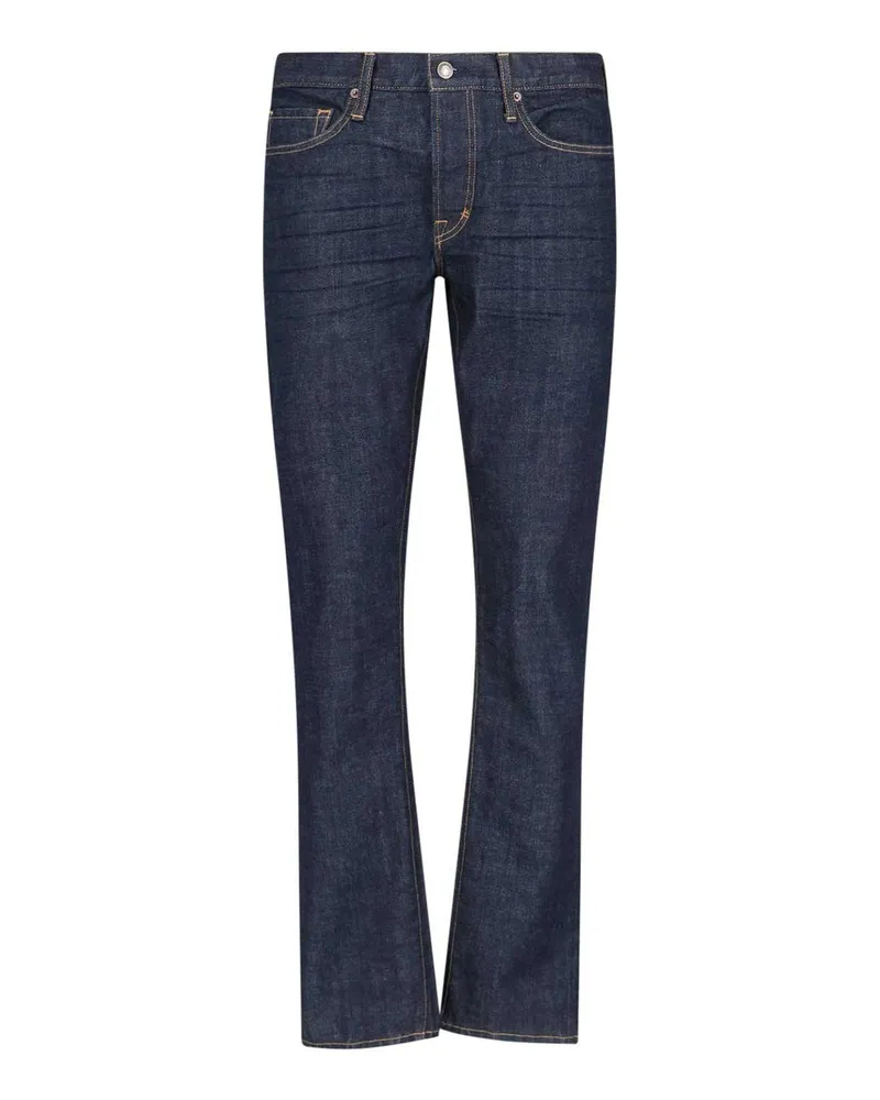 Tom Ford Bootcut Jeans - Blau Blau