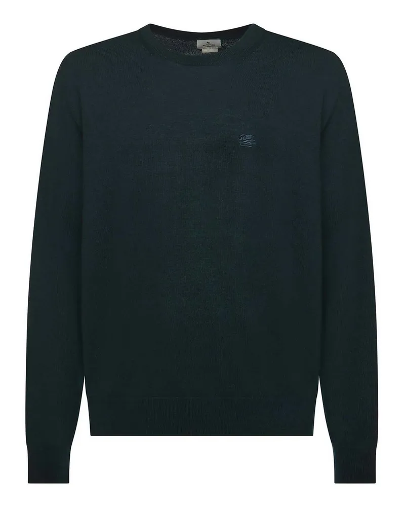 Etro Rundhalspullover - Grün Grün