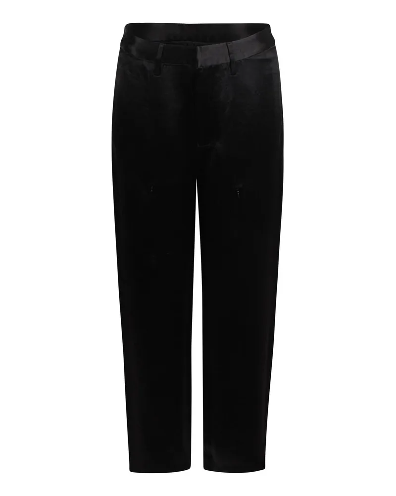 YUZEFI Casual Hose - Schwarz Schwarz