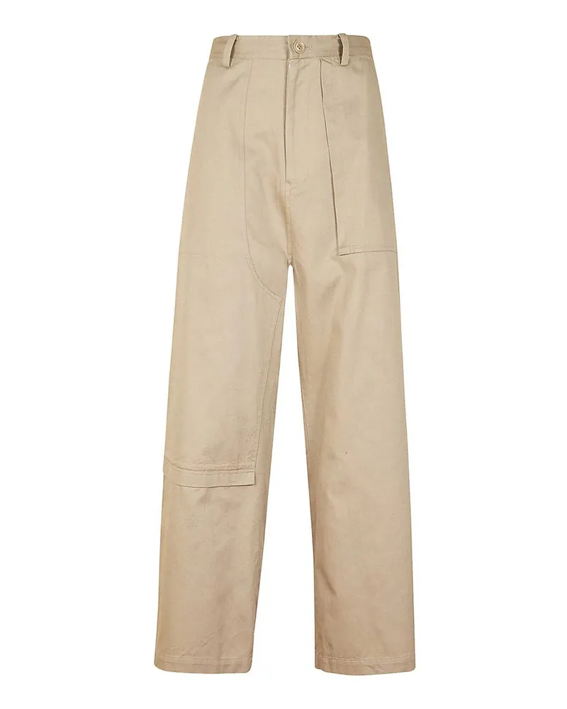 Yohji Yamamoto Casual Hose - Beige Beige