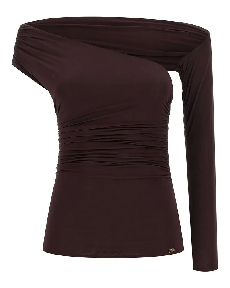 Elisabetta Franchi Top - Braun Braun