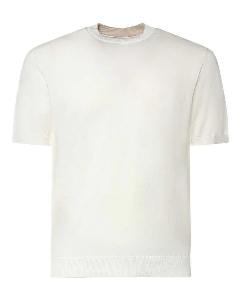 Eleventy T-Shirt - Weiß Weiß