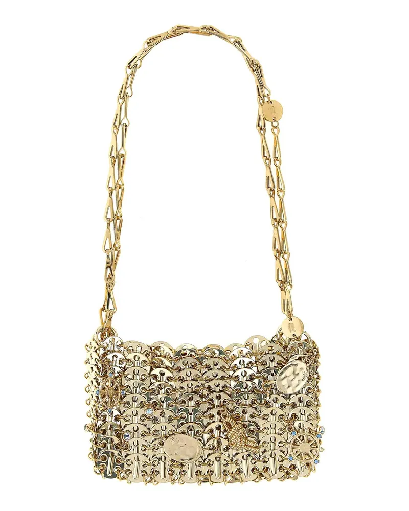 Paco Rabanne Schultertasche - Gold Gold