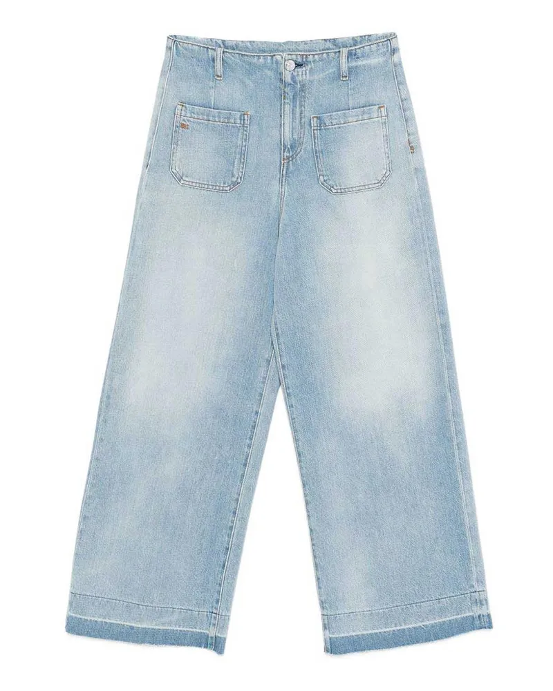 nine:inthe:morning Straight Leg Jeans - Blau Blau
